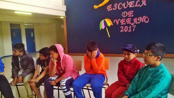 Escuela &quot;Abierta de Verano&quot; de escuela &quot;Sociedad Socorro de Señoras&quot; de Osorno